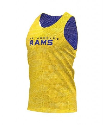 Men's Royal and Gold Los Angeles Rams Reversible Mesh Tank Top $21.99 T-Shirts