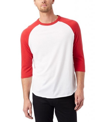 Men's Keeper Eco Jersey Baseball T-shirt White, Red $29.70 T-Shirts