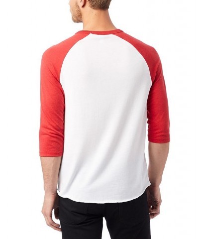 Men's Keeper Eco Jersey Baseball T-shirt White, Red $29.70 T-Shirts